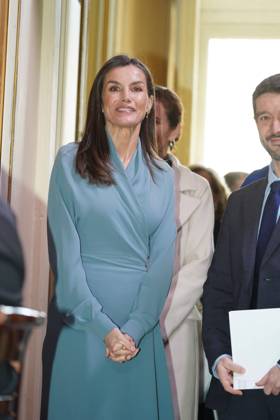 Spanish Queen Letizia during a visit to Real de Aranjuez Palace for Queen Letizia National Disability Awards 2024 in Aranjuez on Monday, 29 January 2024 Cordon Press