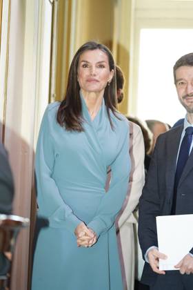 Spanish Queen Letizia during a visit to Real de Aranjuez Palace for Queen Letizia National Disability Awards 2024 in Aranjuez on Monday, 29 January 2024 Cordon Press