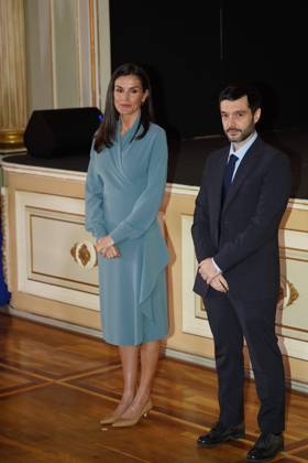 Spanish Queen Letizia during a visit to Real de Aranjuez Palace for Queen Letizia National Disability Awards 2024 in Aranjuez on Monday, 29 January 2024 Cordon Press