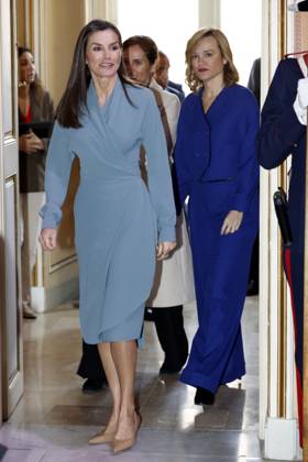 Queen Letizia National Disability Awards - Madrid Queen Letizia on her arrival at the presentation of the Queen Letizia National Disability Awards , on January 29, 2024, in Aranjuez (Madrid, Spain). These awards are organized by the Royal Board on Disability, which serve to recognize the work for inclusion and the defense of the rights of people with disabilities. Each year they are presented personally by the Queen, as honorary president. These awards, for the first time with the category of National Award , aim to stimulate and recognize the trajectory, dedication and contribution of individuals and public and private entities in the field of inclusion, full citizenship and effective enjoyment of the human rights of persons with disabili Copyright: xEuropaxPress ABACAx