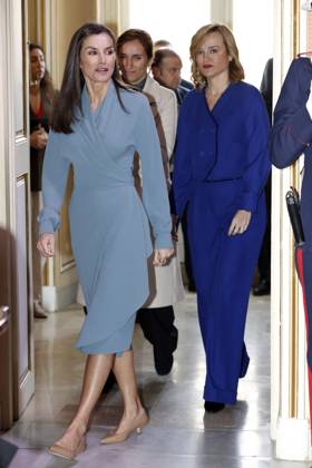 Queen Letizia National Disability Awards - Madrid Queen Letizia on her arrival at the presentation of the Queen Letizia National Disability Awards , on January 29, 2024, in Aranjuez (Madrid, Spain). These awards are organized by the Royal Board on Disability, which serve to recognize the work for inclusion and the defense of the rights of people with disabilities. Each year they are presented personally by the Queen, as honorary president. These awards, for the first time with the category of National Award , aim to stimulate and recognize the trajectory, dedication and contribution of individuals and public and private entities in the field of inclusion, full citizenship and effective enjoyment of the human rights of persons with disabili Copyright: xEuropaxPress ABACAx