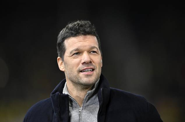 TV-Experte Michael Ballack DAZN, Portrait, lächelt, Voith-Arena, Heidenheim, Baden-Württemberg, Deutschland, Europa Copyright: imageBROKER/MichaelxWeber iblimw10164818