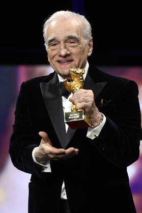 Martin Scorsese bei der Verleihung des Goldenen Ehrenbären an Martin Scorsese auf der Berlinale 2024 74. Internationale Filmfestspiele Berlin im Berlinale Palast. Berlin, 20.02.2024