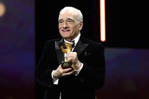 Bilder des Jahres 2024, Entertainment 02 Februar Entertainment Themen der Woche KW08 Entertainment Bilder des Tages Martin Scorsese bei der Verleihung des Goldenen Ehrenbären an Martin Scorsese auf der Berlinale 2024 74. Internationale Filmfestspiele Berlin im Berlinale Palast. Berlin, 20.02.2024
