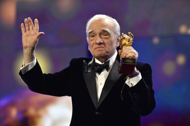 Martin Scorsese bei der Verleihung des Goldenen Ehrenbären an Martin Scorsese auf der Berlinale 2024 74. Internationale Filmfestspiele Berlin im Berlinale Palast. Berlin, 20.02.2024
