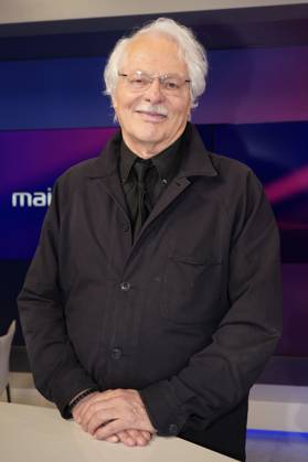 Thomas Roth in der ARD-Talkshow maischberger im Studio Berlin Adlershof. Berlin, 20.02.2024
