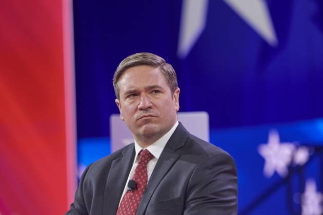 February 22, 2024, National Harbor, Maryland, United States: Feb. 22, 2024, Fort Washington, MD, US: Missouri Attorney General Andrew Bailey speaks at the 2024 Conservative Political Action Conference. National Harbor United States - ZUMAg216 20240222_znp_g216_032 Copyright: xDominicxGwinnx