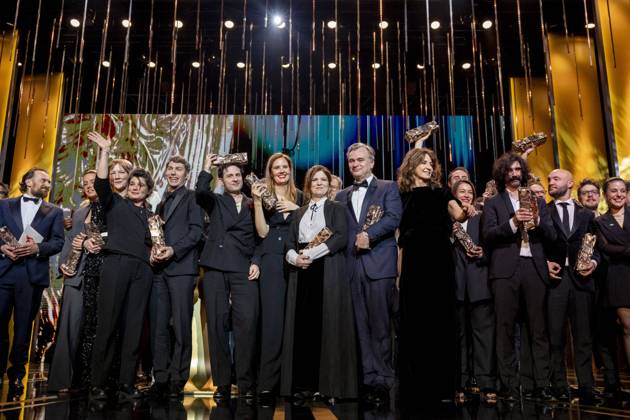 49eme à dition de la cà rà monie des Cà sar à l?Olympia à Paris Arieh Worthalter (Cà sar du meilleur acteur pour « Le Proces Goldman »), Adele Exarchopoulos (Cà sar de la meilleure actrice dans un second rà le pour « Je Verrai Toujours Vos Visages », Sandra Hüller, Cà sar de la meilleure actrice pour Anatomie d?une chute, Marie-Ange Luciani, David Thion, Dali Benssalah, Justine Triet, Cà sar de la meilleur rà alisation Pour Anatomie D?une Chute, Cà sar du meilleur scà nario original Pour Anatomie D?une Chute, Cà sar du meilleur film Pour Anatomie D?une Chute, Agnes Jaoui (Cà sar d?Honneur), Christopher Nolan (Cà sar d?Honneur), Valà rie Lemercier, Alice Douard (Cà sar Du Meilleur Film De Cou Copyright: xBORDE-JACOVIDESx xBESTIMAGExBORDE-JACOVIDESx xBESTIMAGEx