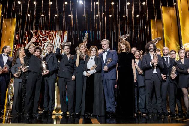 49eme à dition de la cà rà monie des Cà sar à l?Olympia à Paris Arieh Worthalter (Cà sar du meilleur acteur pour « Le Proces Goldman »), Adele Exarchopoulos (Cà sar de la meilleure actrice dans un second rà le pour « Je Verrai Toujours Vos Visages », Sandra Hüller, Cà sar de la meilleure actrice pour Anatomie d?une chute, Marie-Ange Luciani, David Thion, Dali Benssalah, Justine Triet, Cà sar de la meilleur rà alisation Pour Anatomie D?une Chute, Cà sar du meilleur scà nario original Pour Anatomie D?une Chute, Cà sar du meilleur film Pour Anatomie D?une Chute, Agnes Jaoui (Cà sar d?Honneur), Christopher Nolan (Cà sar d?Honneur), Valà rie Lemercier, Alice Douard (Cà sar Du Meilleur Film De Cou Copyright: xBORDE-JACOVIDESx xBESTIMAGExBORDE-JACOVIDESx xBESTIMAGEx