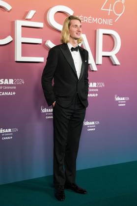 49eme ceremonie des CESAR - Salle de presse Phtocall des laureats. 49th CESAR ceremony awards. Photocall of winners : Paul Mirabel 302003 2024-02-24 Olympia  Copyright: xIvankaxVoisinx xStarfacex STAR_302003_049