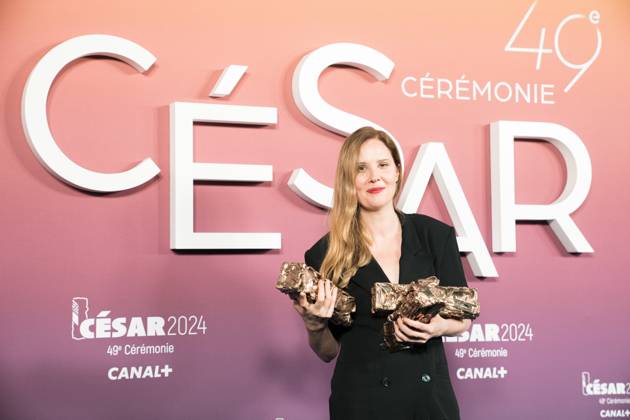 49eme ceremonie des CESAR - Salle de presse Phtocall des laureats. 49th CESAR ceremony awards. Photocall of winners : Justine Triet 302003 2024-02-24 Olympia  Copyright: xIvankaxVoisinx xStarfacex STAR_302003_100