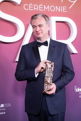 49eme ceremonie des CESAR - Salle de presse Phtocall des laureats. 49th CESAR ceremony awards. Photocall of winners : Christopher Nolan 302003 2024-02-23 Olympia  Copyright: xIvankaxVoisinx xStarfacex STAR_302003_146