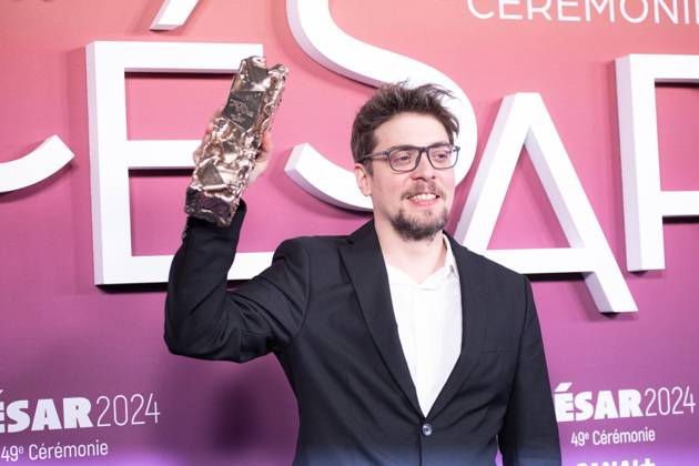 49eme ceremonie des CESAR - Salle de presse Phtocall des laureats. 49th CESAR ceremony awards. Photocall of winners : David Cailley 302003 2024-02-24 Olympia  Copyright: xIvankaxVoisinx xStarfacex STAR_302003_182