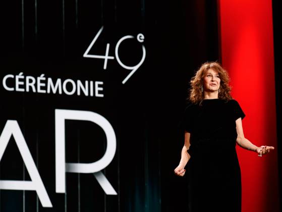 49eme ceremonie des CESAR. Salle. 49th Cesar Ceremony. Stage. 302014 2024-02-24 Paris France Lemercier, ValÃ rie  Copyright: xRomualdxMeigneuxx xStarfacex STAR_302014_211