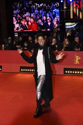 Mo Asumang bei der Closing Ceremony mit Preisverleihung auf der Berlinale 2024 74. Internationale Filmfestspiele Berlin im Berlinale Palast. Berlin, 24.02.2024