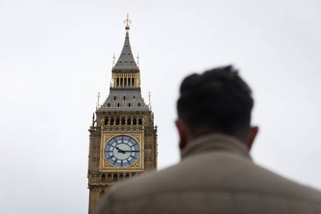 February 22, 2024, London, United Kingdom: General view of the British Houses of Parliament in London. A motion of no confidence in House of Commons speaker Lindsay Hoyle has now been signed by more than 70 MPs after he broke with the convention to allow a vote on Labouris Gaza ceasefire amendment. London United Kingdom - ZUMAs197 20240222_aaa_s197_385 Copyright: xTejasxSandhux