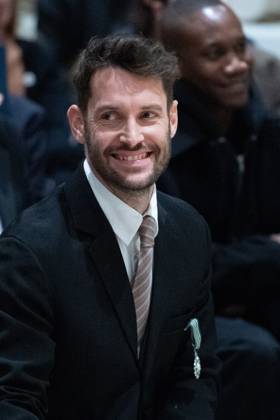 PFW Simon Jacquemus Medal Ceremony Simon Jacquemus attending the Simon Jacquemus Chevalier de l ordre des Arts et des Lettres Medal Ceremony as part of Paris Fashion Week in Paris, France on March 02, 2024. Photo by Aurore Marechal ABACAPRESS.COM Paris France  Copyright: xMarechalxAurore ABACAx