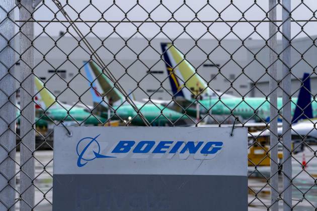 March 12, 2024, Renton, Washington, USA: Boeing airplanes in various stages of maintenance stand at the edge of the runway of Renton Municipal Airport near the Boeing Renton Factory, Tuesday. The Boeing Renton Factory is where the company s Boeing 737 MAX 9 passenger airliners are manufactured. Monday, the Department of Justice (DOJ) announced it has launched a criminal investigation into Boeing, little over two months after a door plug blew off an Alaskan Airlines 737 mid-flight. Meanwhile, the National Transportation Safety Board (NTSB) is conducting its own probe into the company. The chair of the board said getting Boeing to hand over the information needed has been frustrating. Questions about passenger safety and Boeing planes were di - ZUMAb344 20240312_znp_b344_013 Copyright: xM.xScottxBrauerx