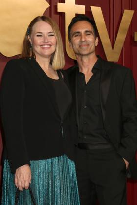January 15, 2024, Los Angeles, Ca, USA: LOS ANGELES - JAN 15: Shannon Carbonell, Nestor Carbonell at the 2024 AppleTV Post Emmy Party at the Mother Wolf on January 15, 2024 in Los Angeles, CA. Los Angeles USA - ZUMAnc22 20240115_zaa_nc22_020 Copyright: xKathyxHutchinsx