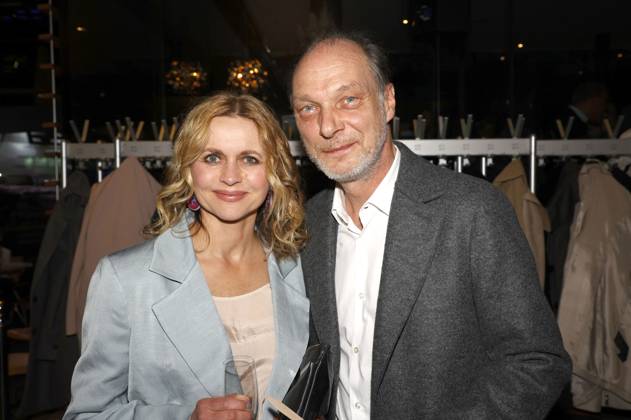 Christine Sommer mit Ehemann Martin Brambach bei der Verleihung des Comedy-Preises Recklinghäuser Hurz im Ruhrfestspielhaus. Recklinghausen, 18.03.2024