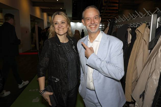 Lisa Feller und Rene Steinberg bei der Verleihung des Comedy-Preises Recklinghäuser Hurz im Ruhrfestspielhaus. Recklinghausen, 18.03.2024