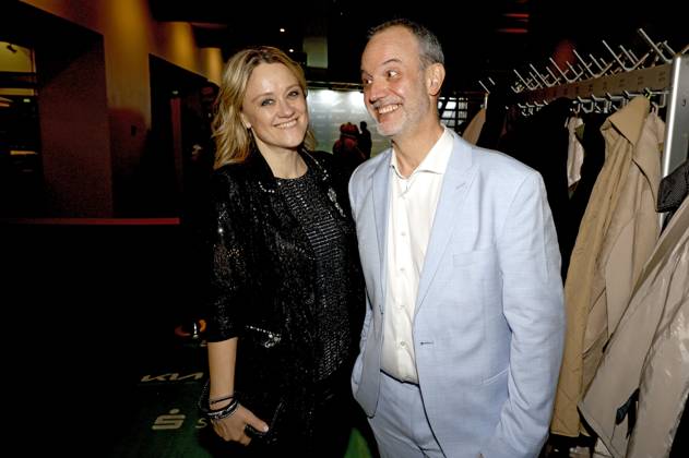 Lisa Feller und Rene Steinberg bei der Verleihung des Comedy-Preises Recklinghäuser Hurz im Ruhrfestspielhaus. Recklinghausen, 18.03.2024