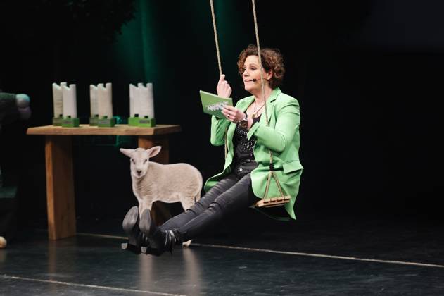 Steffi Neu bei der Verleihung des Comedy-Preises Recklinghäuser Hurz im Ruhrfestspielhaus. Recklinghausen, 18.03.2024
