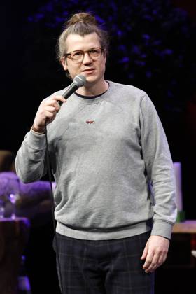 Thomas Schmidt bei der Verleihung des Comedy-Preises Recklinghäuser Hurz im Ruhrfestspielhaus. Recklinghausen, 18.03.2024