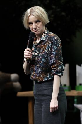 Shari Litt bei der Verleihung des Comedy-Preises Recklinghäuser Hurz im Ruhrfestspielhaus. Recklinghausen, 18.03.2024