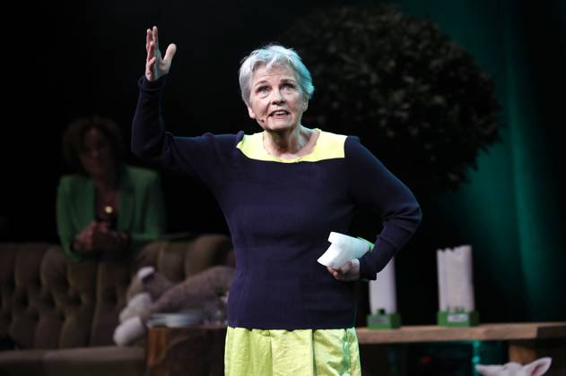 Gerburg Jahnke bei der Verleihung des Comedy-Preises Recklinghäuser Hurz im Ruhrfestspielhaus. Recklinghausen, 18.03.2024