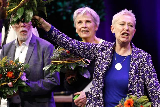 bei der Verleihung des Comedy-Preises Recklinghäuser Hurz im Ruhrfestspielhaus. Recklinghausen, 18.03.2024