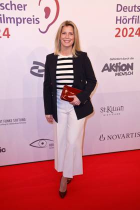 Valerie Niehaus bei der Verleihung vom Deutschen Hoerfilmpreis am 19.03.2024 in Berlin Deutscher Hoerfilmpreis 2024 in Berlin