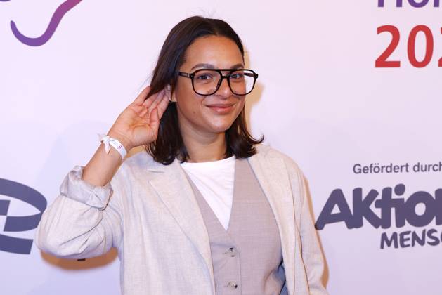 Taneshia Abt bei der Verleihung vom Deutschen Hoerfilmpreis am 19.03.2024 in Berlin Deutscher Hoerfilmpreis 2024 in Berlin