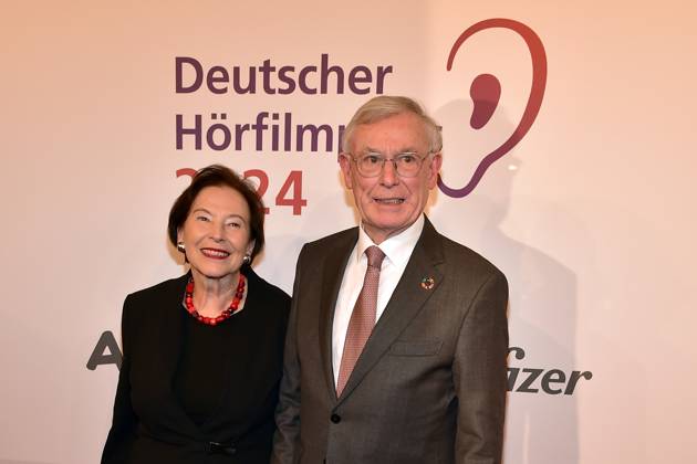 22. HörfilmPreis 2024 Eva Luise Köhler, Horst Köhler, Bundepräsident von 2004-2010 a.D. 22. Deutscher Hörfilmpreis 2024 in der Hauptstadtrepräsentanz der Deutschen Telekom in Berlin, am 19.03.2024