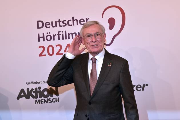 22. HörfilmPreis 2024 Horst Köhler, Ehem. Bundespräsident 2004-2010 a.D. 22. Deutscher Hörfilmpreis 2024 in der Hauptstadtrepräsentanz der Deutschen Telekom in Berlin, am 19.03.2024