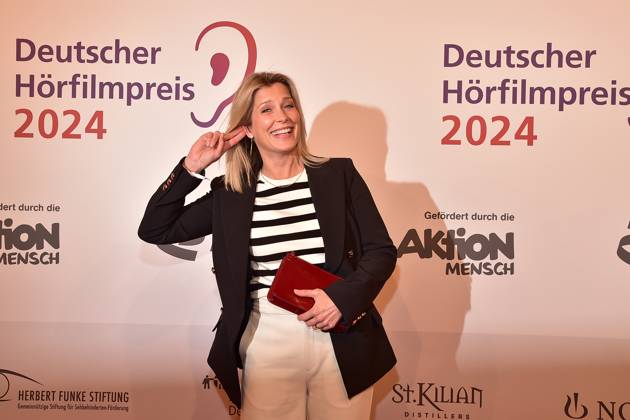22. HörfilmPreis 2024 Valerie Niehaus 22. Deutscher Hörfilmpreis 2024 in der Hauptstadtrepräsentanz der Deutschen Telekom in Berlin, am 19.03.2024