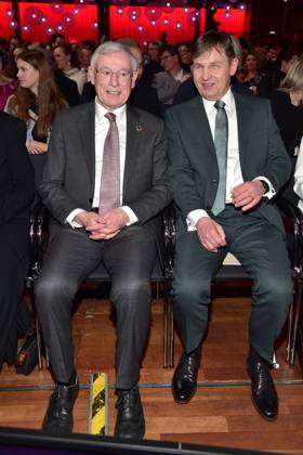 22. HörfilmPreis 2024 Horst Köhler, Andreas Bethke, Geschäftsführer 22. Deutscher Hörfilmpreis 2024 in der Hauptstadtrepräsentanz der Deutschen Telekom in Berlin, am 19.03.2024