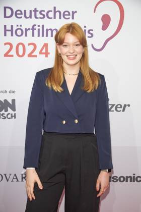 Lilly Charlotte Dreesen - Verleihung des 22.Deutschen Hoerfilmpreis 2024 in der Hauptstadtrepraesentanz der Deutschen Telekom in Berlin am 19.03.2024. 22. Deutscher Hoerfilmpreis 2024