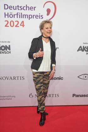 Tanja Schumann - Verleihung des 22.Deutschen Hoerfilmpreis 2024 in der Hauptstadtrepraesentanz der Deutschen Telekom in Berlin am 19.03.2024. 22. Deutscher Hoerfilmpreis 2024