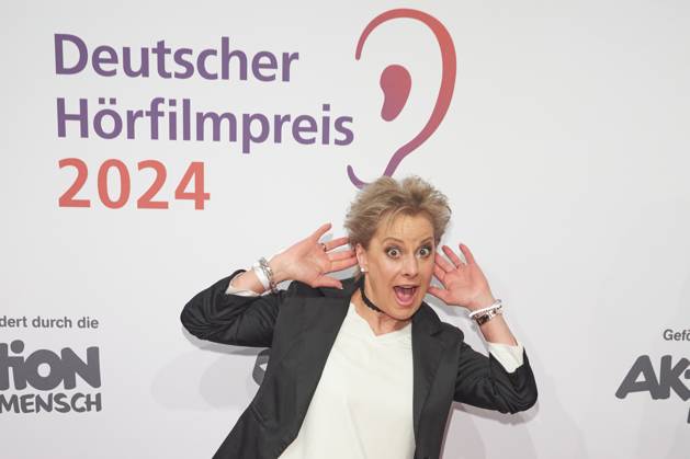Tanja Schumann - Verleihung des 22.Deutschen Hoerfilmpreis 2024 in der Hauptstadtrepraesentanz der Deutschen Telekom in Berlin am 19.03.2024. 22. Deutscher Hoerfilmpreis 2024