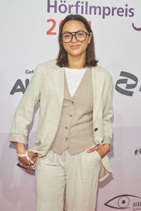 Taneshia Abt - Verleihung des 22.Deutschen Hoerfilmpreis 2024 in der Hauptstadtrepraesentanz der Deutschen Telekom in Berlin am 19.03.2024. 22. Deutscher Hoerfilmpreis 2024
