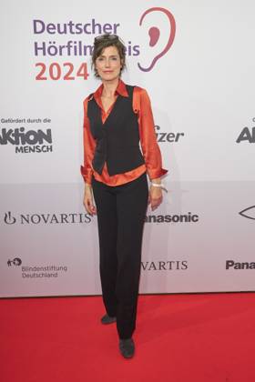 Julia Bremermann - Verleihung des 22.Deutschen Hoerfilmpreis 2024 in der Hauptstadtrepraesentanz der Deutschen Telekom in Berlin am 19.03.2024. 22. Deutscher Hoerfilmpreis 2024