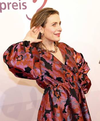 Nadine Heidenreich beim Deutschen Hoerfilmpreis 2024 in der Hauptstadtrepraesentanz der Deutschen Telekom Berlin.