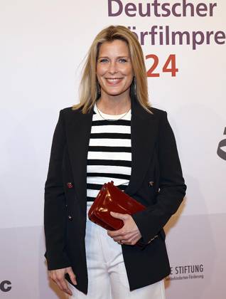 Valerie Niehaus beim Deutschen Hoerfilmpreis 2024 in der Hauptstadtrepraesentanz der Deutschen Telekom Berlin.
