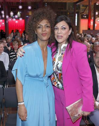 Dennenesch ZoudÃ , Dr. Alice Brauner beim Deutschen Hoerfilmpreis 2024 in der Hauptstadtrepraesentanz der Deutschen Telekom Berlin.