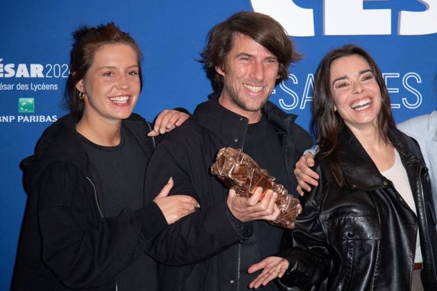 Cesar Des Lyceens 2024 Award Grand Rex Elodie Bouchez, Hugo Selignac and Adele Exarchopoulos attending the Cesar Des Lyceens 2024 Award at the Grand Rex Cinema in Paris, France, on March 20, 2024. Photo by Aurore Marechal ABACAPRESS.COM Paris France  Copyright: xMarechalxAurore ABACAx