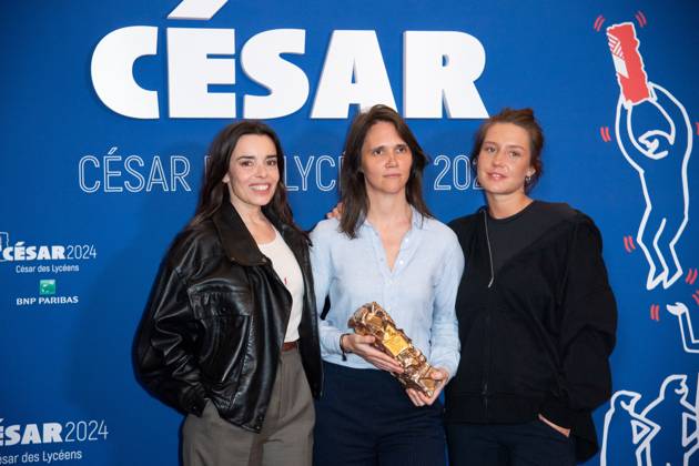 Cesar Des Lyceens 2024 Award Grand Rex Elodie Bouchez, Jeanne Herry and Adele Exarchopoulos attending the Cesar Des Lyceens 2024 Award at the Grand Rex Cinema in Paris, France, on March 20, 2024. Photo by Aurore Marechal ABACAPRESS.COM Paris France  Copyright: xMarechalxAurore ABACAx