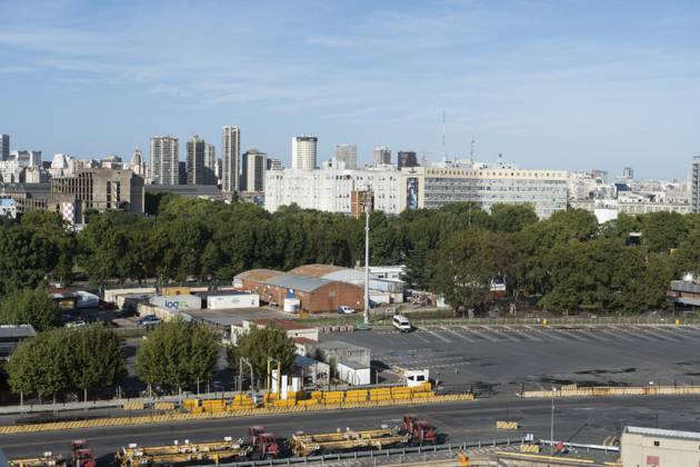 February 13, 2024, City Of Buenos Aires, City Of Buenos Aires, Argentina: Port of Buenos Aires from a boat City Of Buenos Aires Argentina - ZUMAf135 20240213_aap_f135_005 Copyright: xJulietaxFerrariox