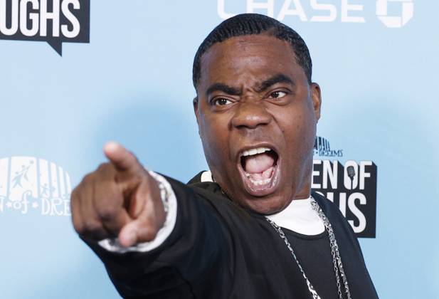 Bilder des Jahres 2024, Entertainment 03 März Entertainment Themen der Woche KW13 Entertainment Bilder des Tages Tracy Morgan arrives on the red carpet at the 2024 Garden Of Laughs Comedy Benefit at Madison Square Garden in New York City on Wednesday, March 27, 2024.  NYP20240327185 JOHNxANGELILLO
