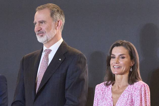 03-04-2024 Spain Queen Letizia and King Felipe attend the gold medals for Merit in the fine arts 2022 at the Cadiz congress palace in Cadiz. No Spain Â  Copyright: xPPEx